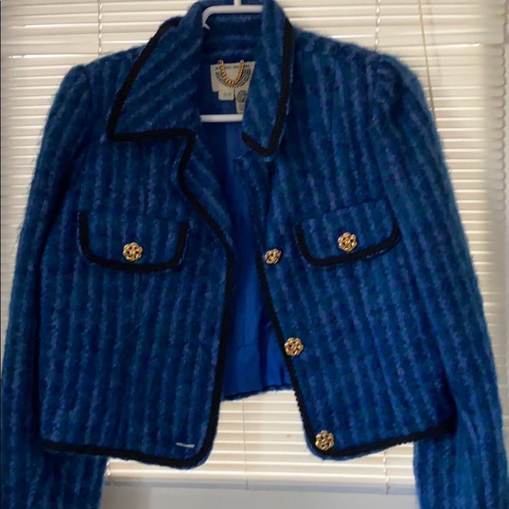Vintage wool ladies Chanel-y bolero